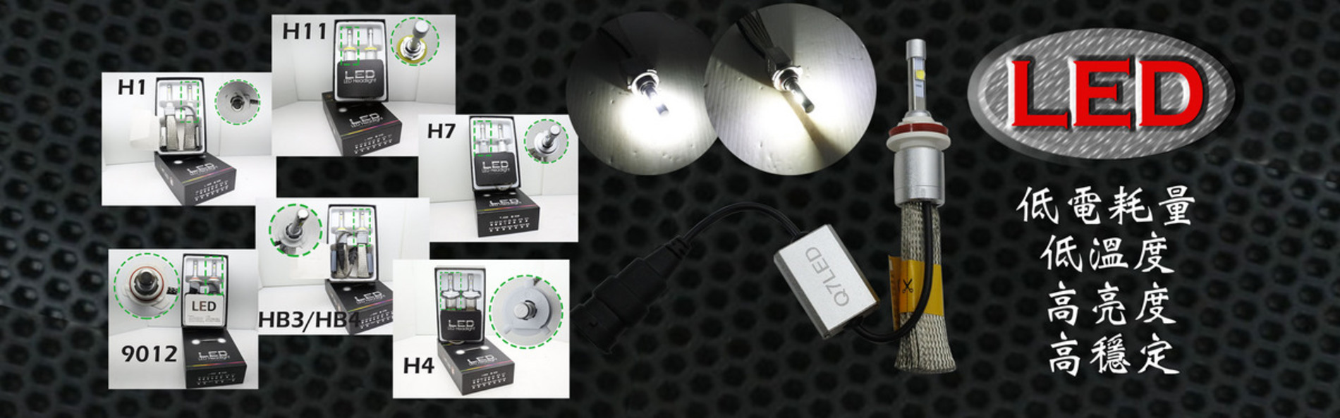 隆陞有限公司-車燈.改裝車燈.汽車材料.前方雷達